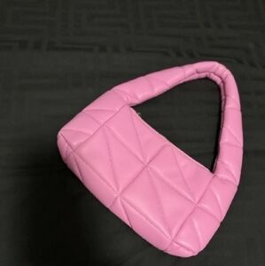 Pink Quilted Women's Bag